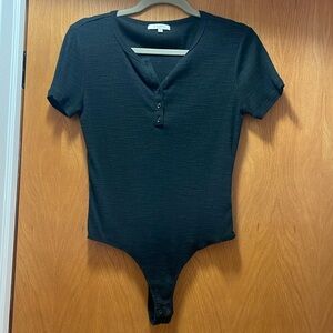 Z Supply black bodysuit, size s